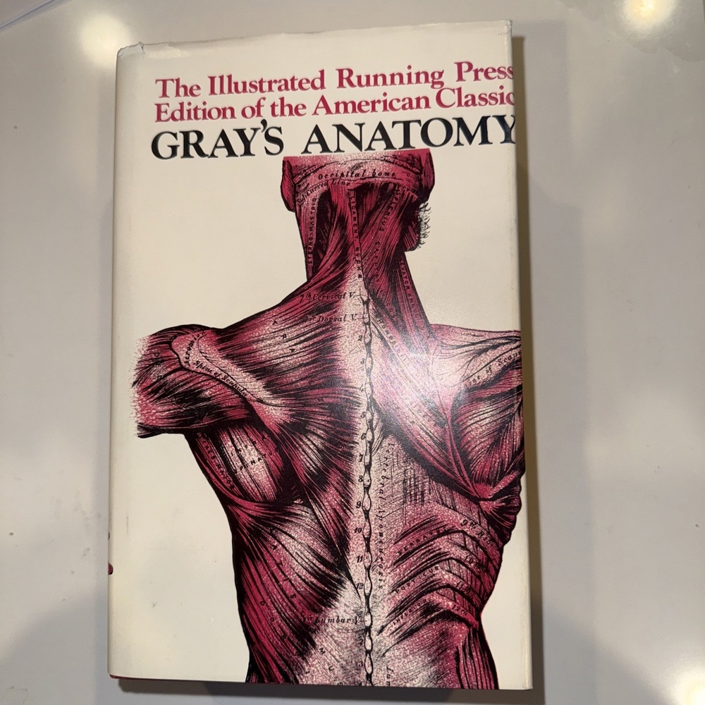 Gray's Anatomy Hardcover Book by Henry Gray‎ 1974 Illustrated W Dust Jacket
